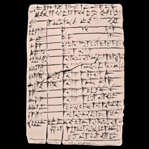 Clay tablet CUSAS 37 54